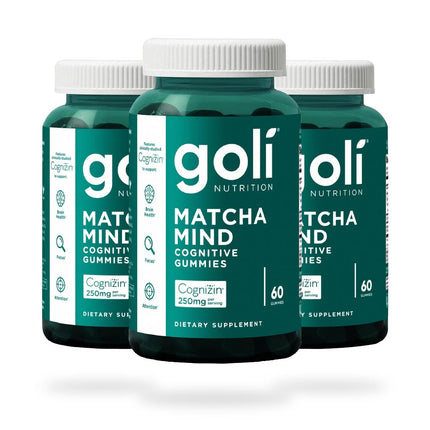 Goli Matcha Mind Cognitive Gummies