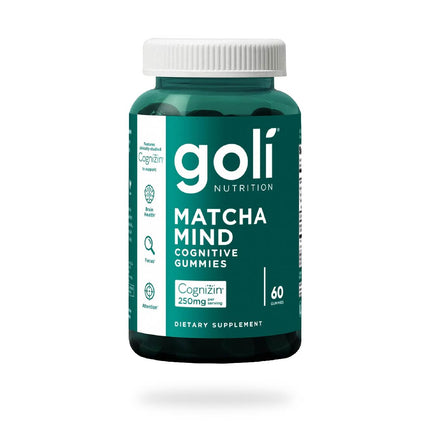 Goli Matcha Mind Cognitive Gummies