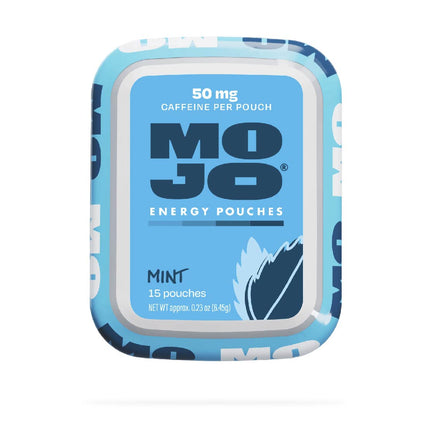 Mojo Mint Caffeine Energy Pouches 50 mg per pouch