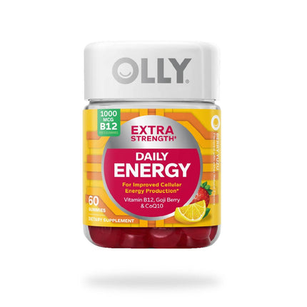 OLLY Extra Strength Daily Energy Gummies
