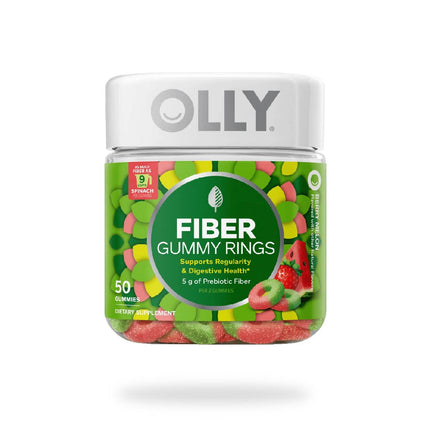 OLLY Fiber Gummy Rings 