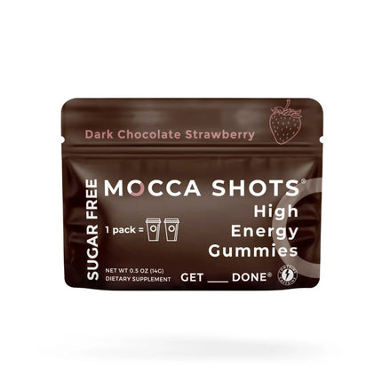 Dark Chocolate Strawberry Mocca Shot - Seattle Gummy Company