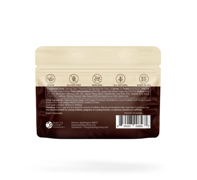 Dutch Chocolate Mocca Shot - Seattle Gummy Company