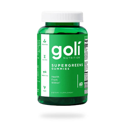 Goli Supergreens Gummies 60 Count
